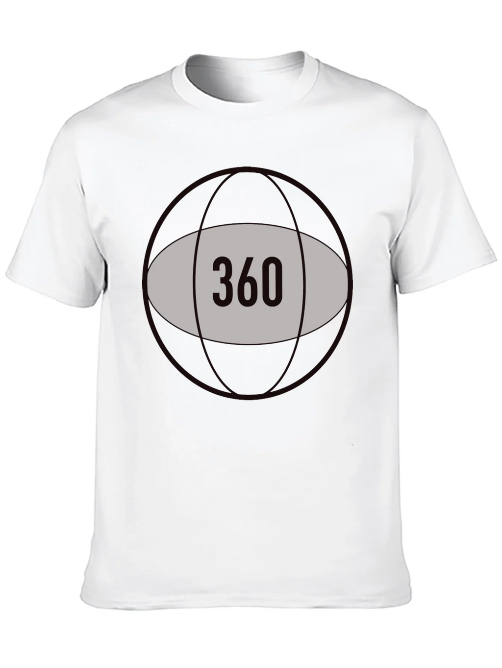 360 Graphic Tee - Black Cotton Blend product image 9