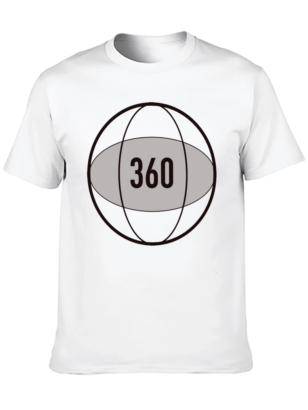 360 Graphic Tee - Black Cotton Blend product image 9