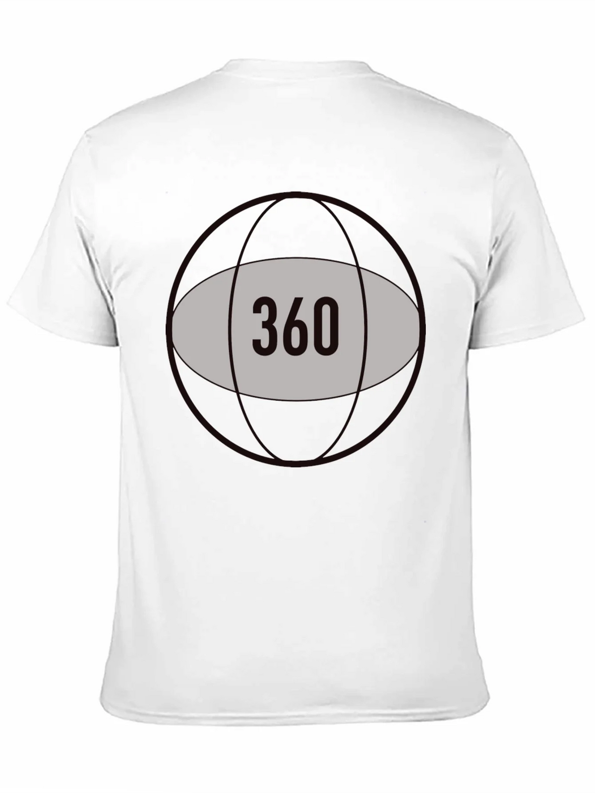 360 Graphic Tee - Black Cotton Blend product image 10
