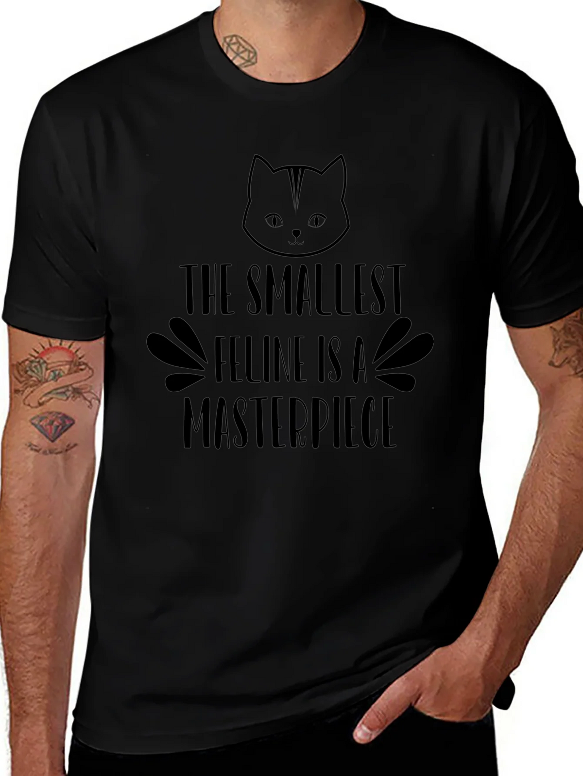 The Smallest Feline Masterpiece T-Shirt product image 1