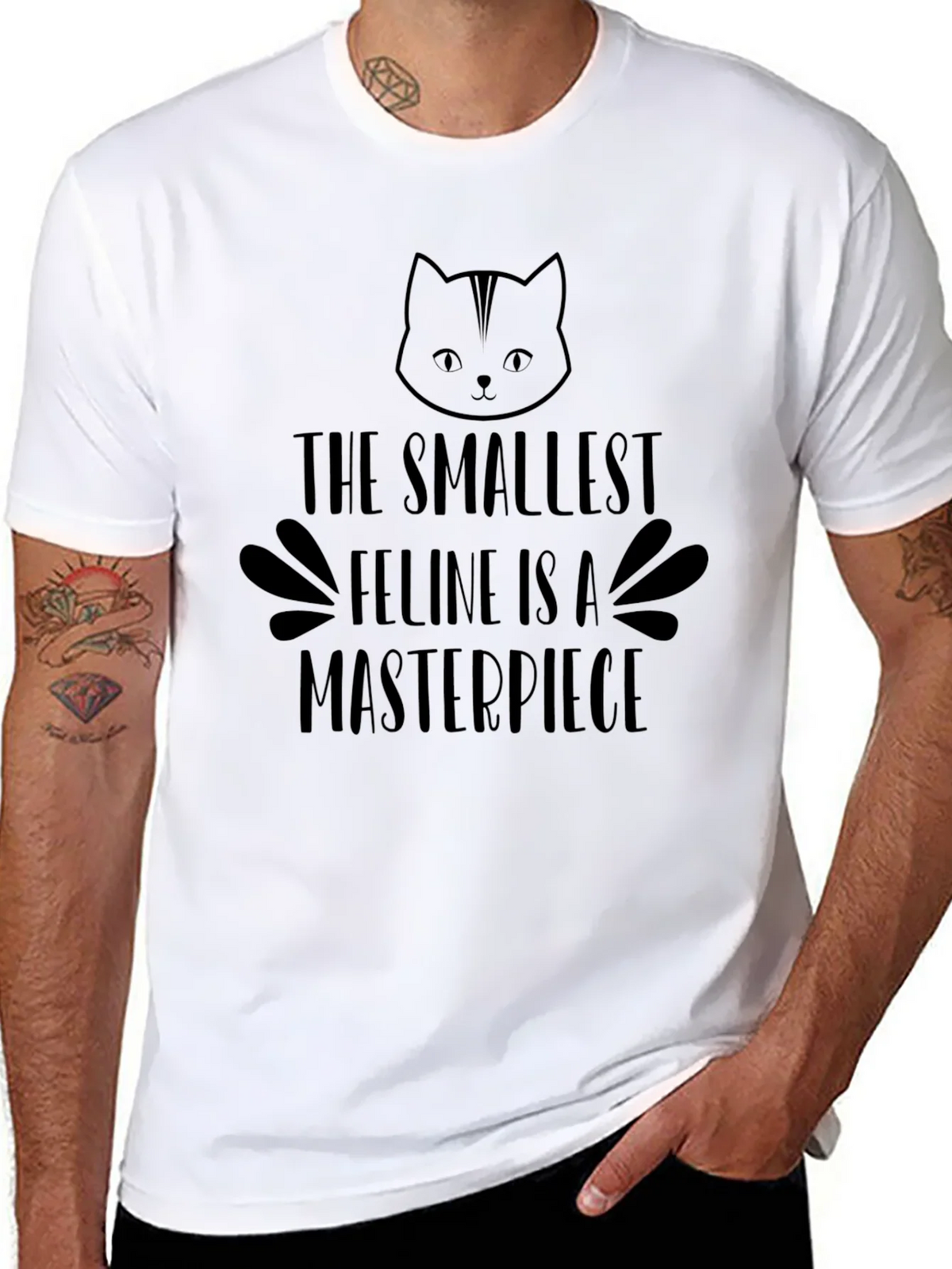 The Smallest Feline Masterpiece T-Shirt product image 7