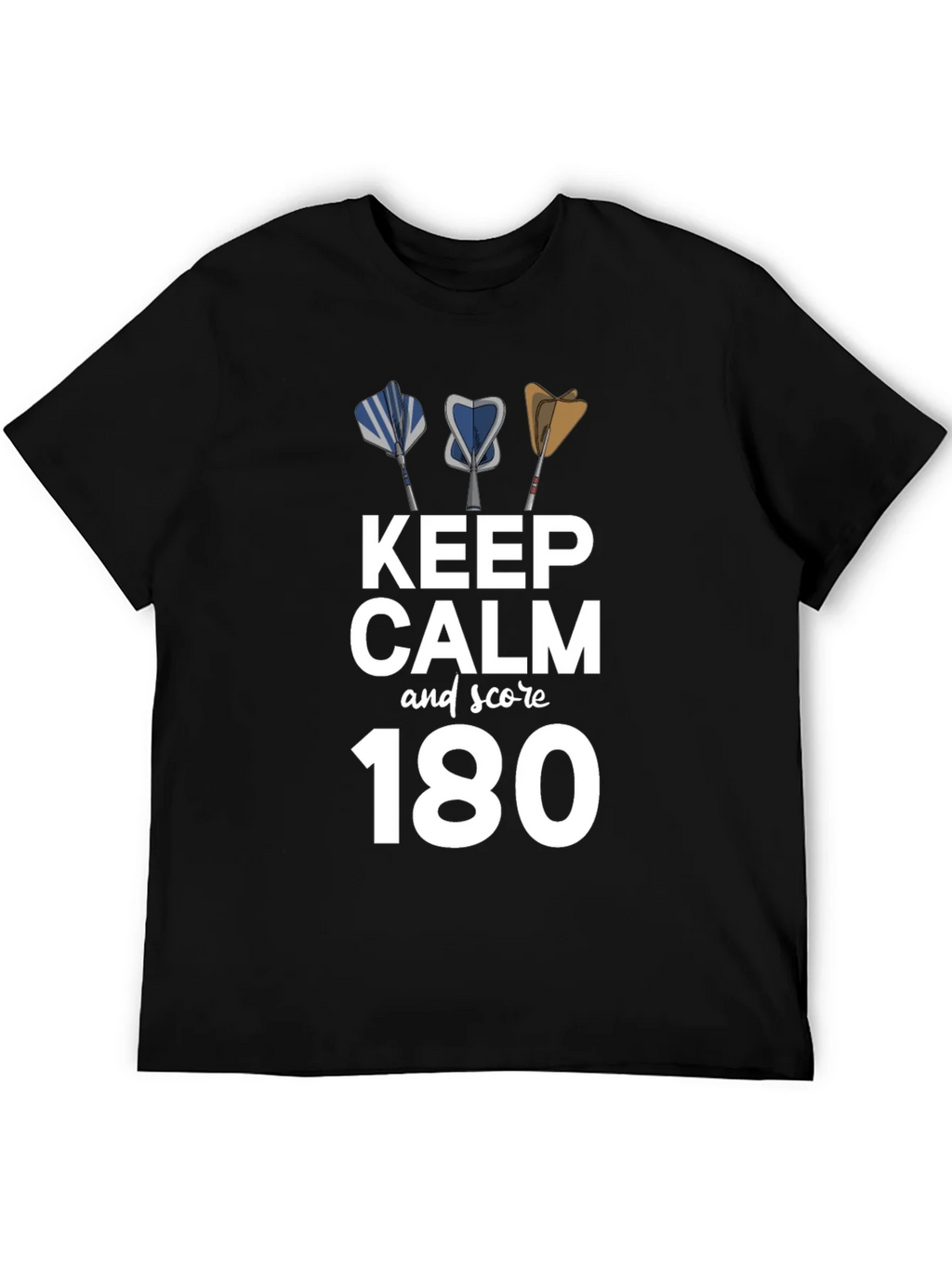 Keep Calm & Score 180 Dart T-Shirt product image 5