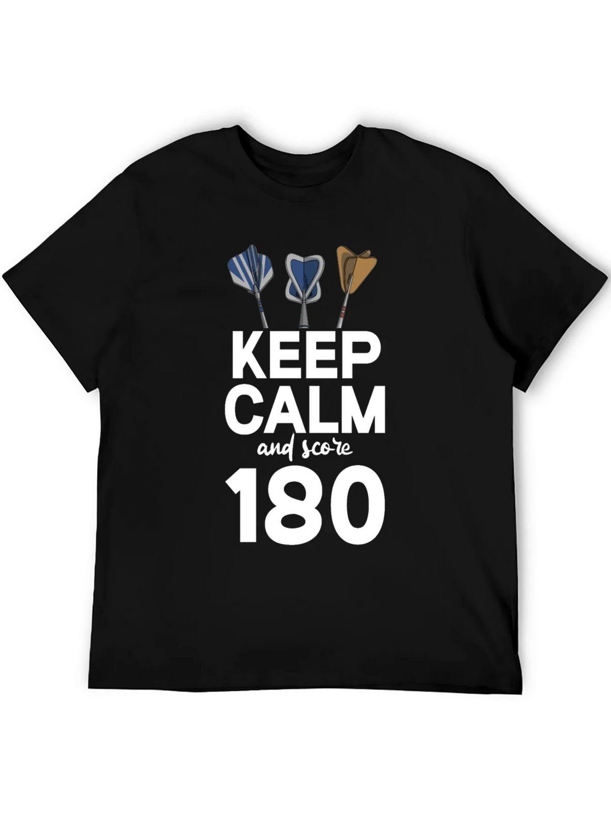Keep Calm & Score 180 Dart T-Shirt product image 5