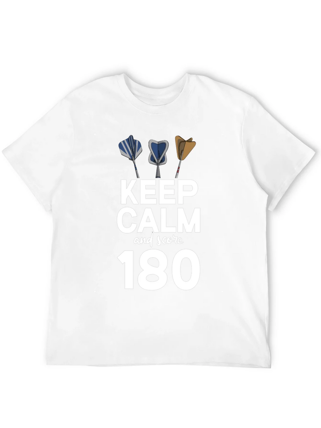 Keep Calm & Score 180 Dart T-Shirt product image 11
