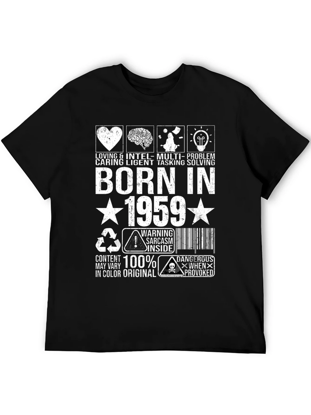 Born in 1959 Graphic T-Shirt product image 5