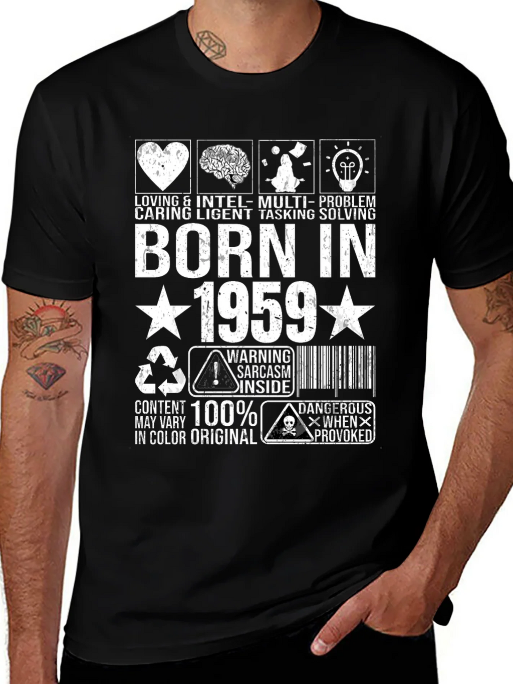 Born in 1959 Graphic T-Shirt product image 1