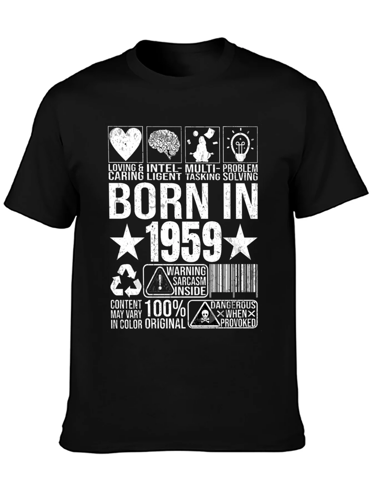 Born in 1959 Graphic T-Shirt product image 3