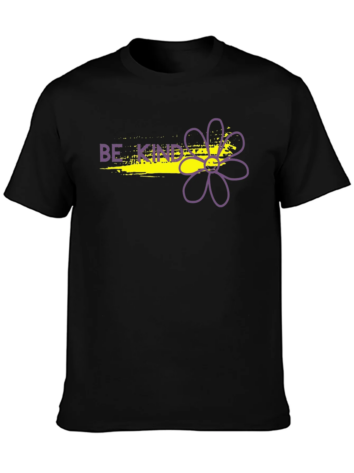 Be Kind Flower Graphic Tee - Soft Cotton Comfort product image 3