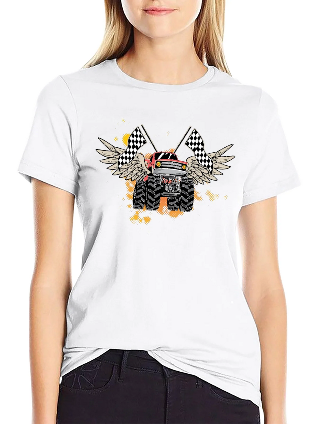 Monster Truck Graphic Black Tee product image 5