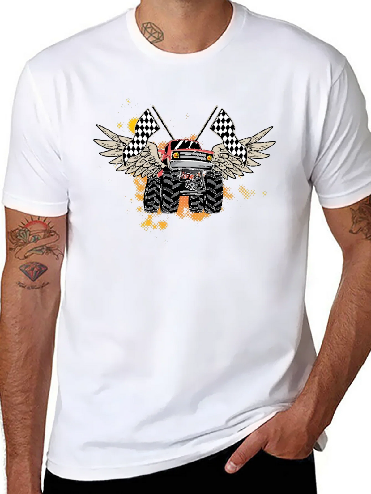 Monster Truck Graphic Black Tee product image 4