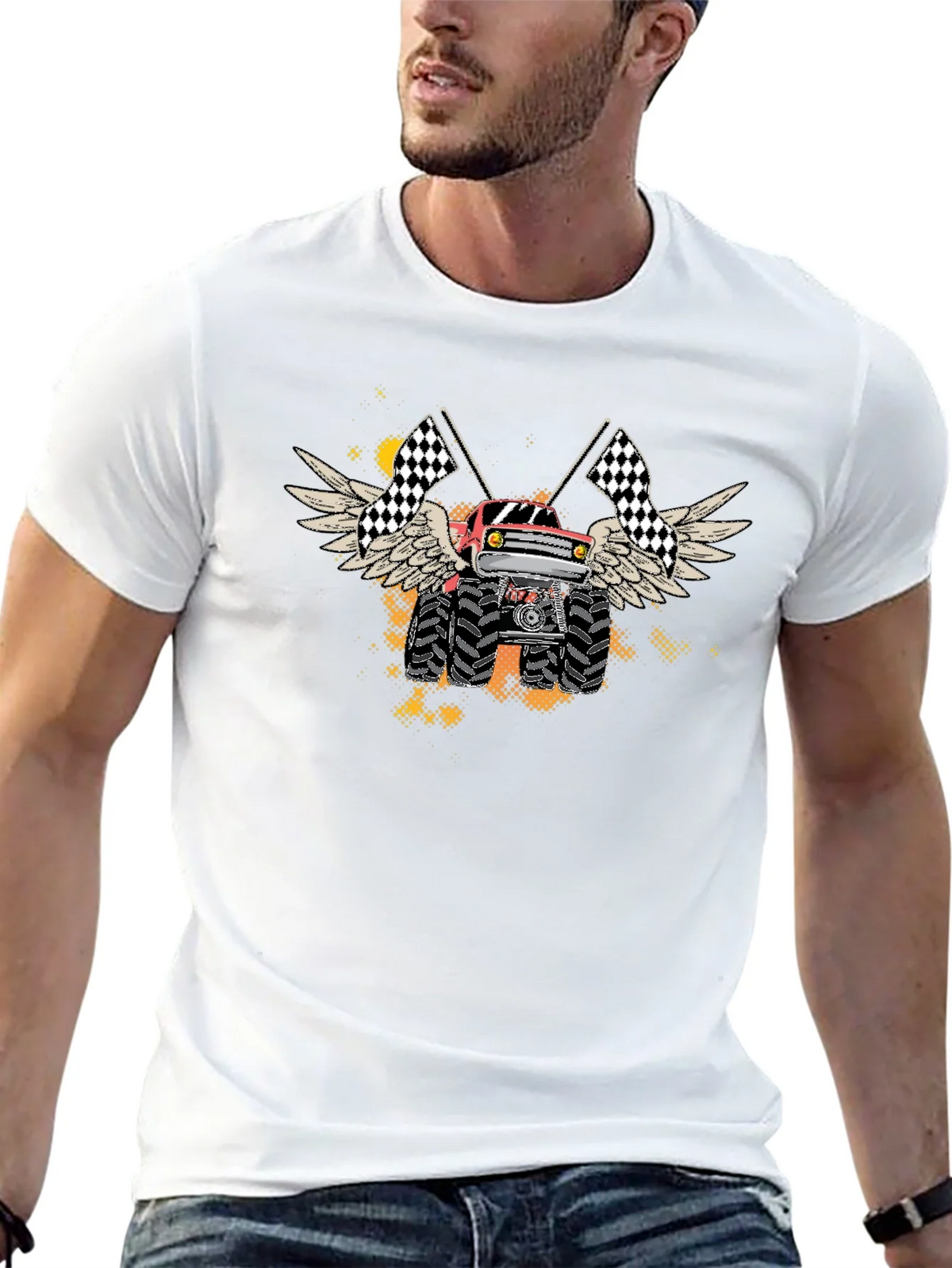 Monster Truck Graphic Black Tee product image 9