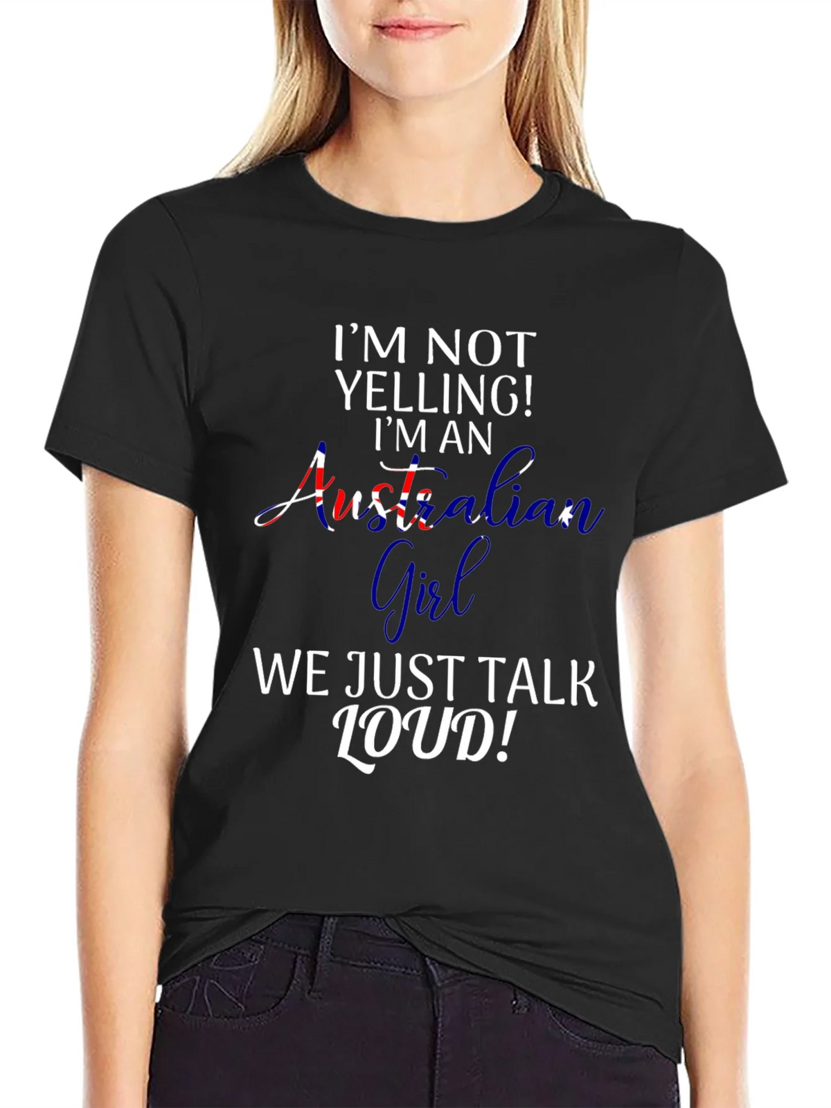 Australian Girl T-Shirt - Funny Loud Talker Tee product image 2