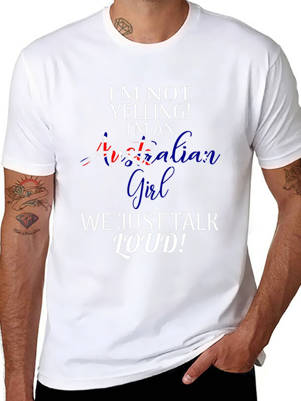 Australian Girl T-Shirt - Funny Loud Talker Tee product image 7