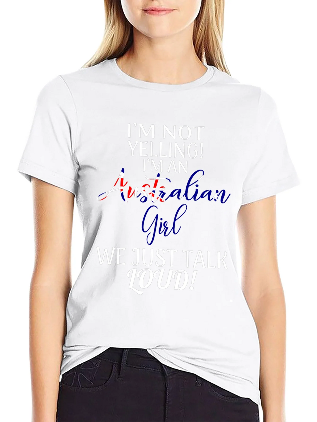Australian Girl T-Shirt - Funny Loud Talker Tee product image 8