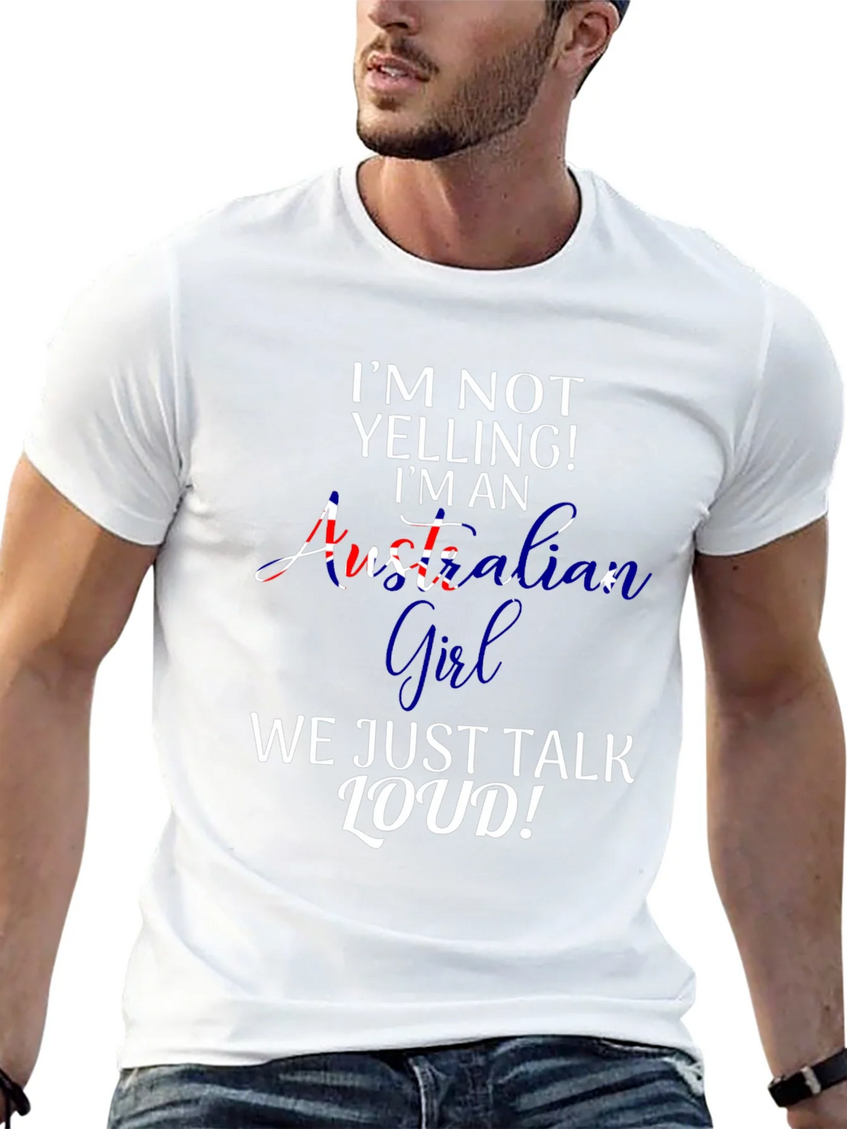 Australian Girl T-Shirt - Funny Loud Talker Tee product image 12