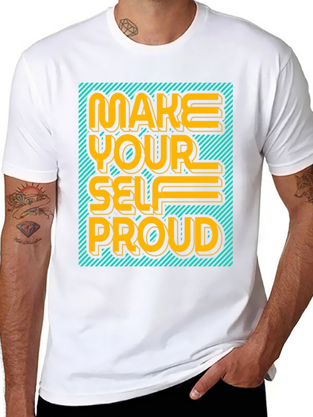 Make Yourself Proud Graphic Tee product image 7