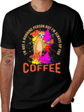 Sloth Coffee T-Shirt - Morning Person Funny Tee product image 1