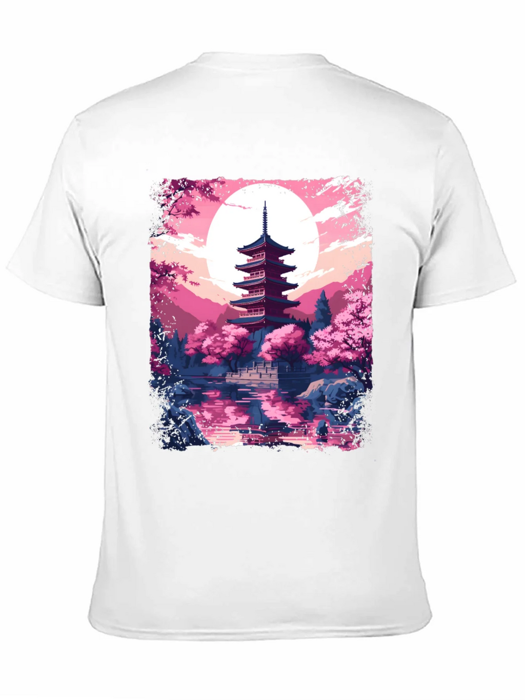 Japanese Pagoda Graphic Tee - Black product image 10