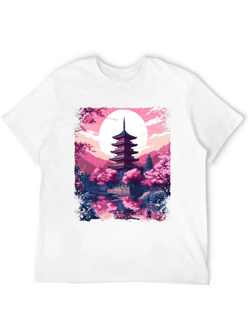 Japanese Pagoda Graphic Tee - Black product image 11