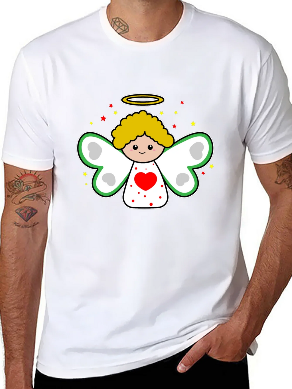 Cute Angel Graphic T-Shirt product image 6