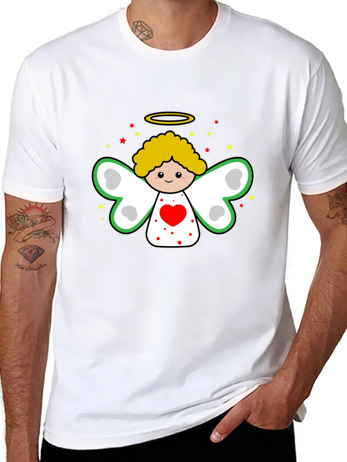 Cute Angel Graphic T-Shirt product image 6