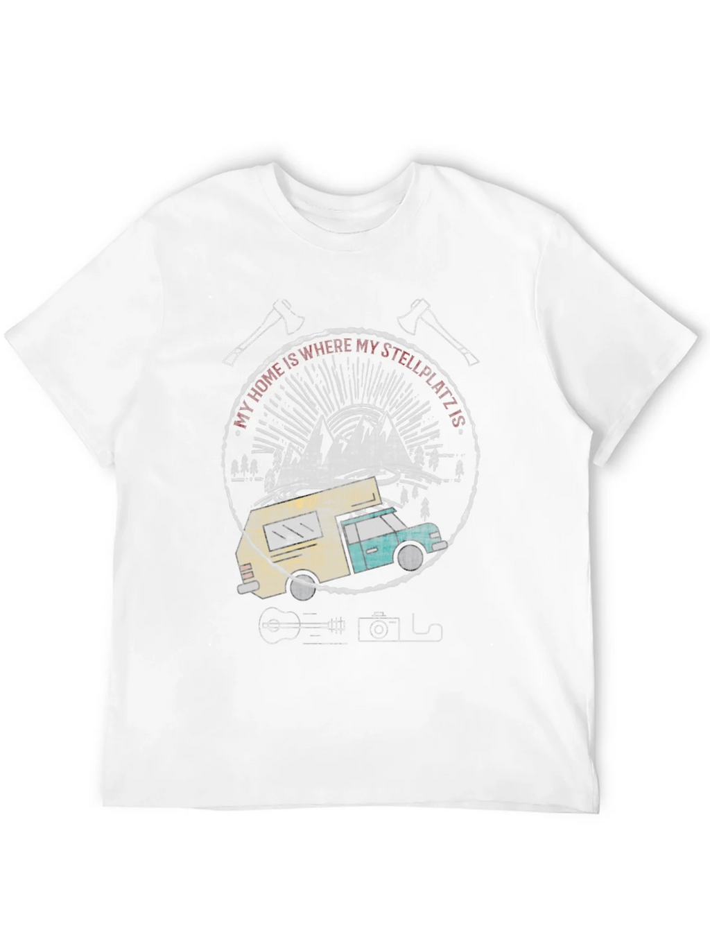 Stellplatz Camper T-Shirt - Adventure Ready product image 5