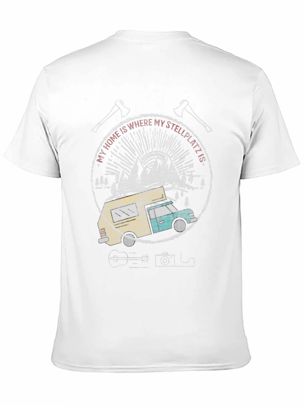 Stellplatz Camper T-Shirt - Adventure Ready product image 4