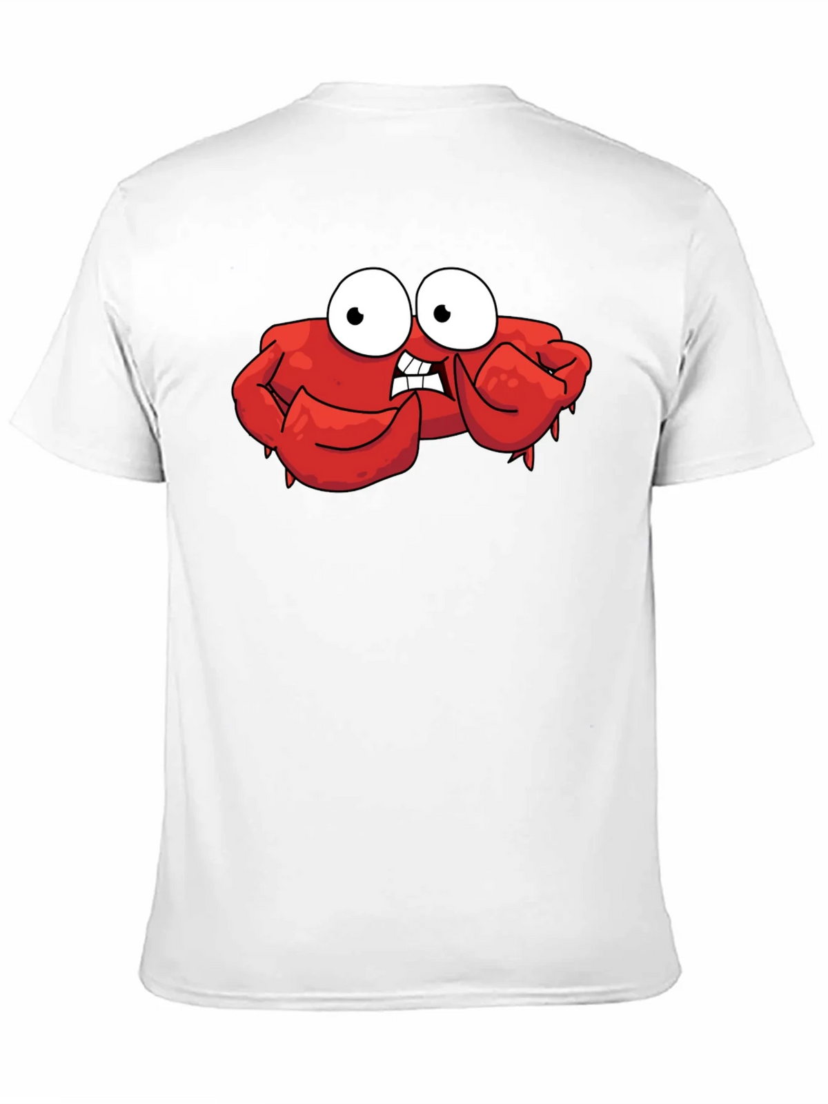 Funny Cartoon Crab Graphic Black T-Shirt product image 10