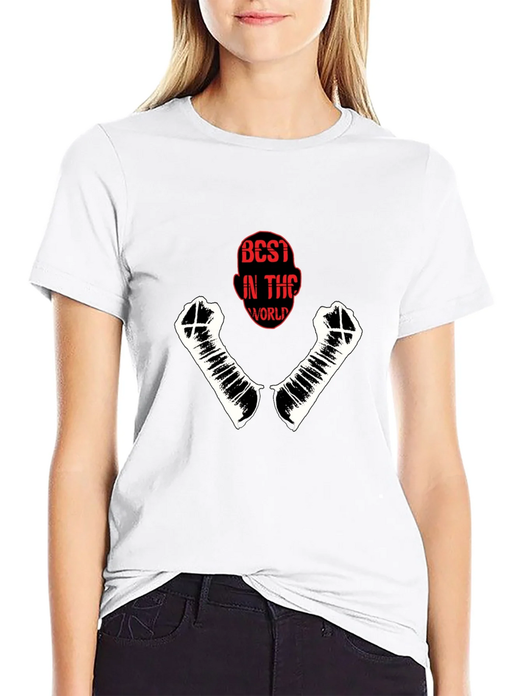 Best in the World Graphic Black T-Shirt product image 8