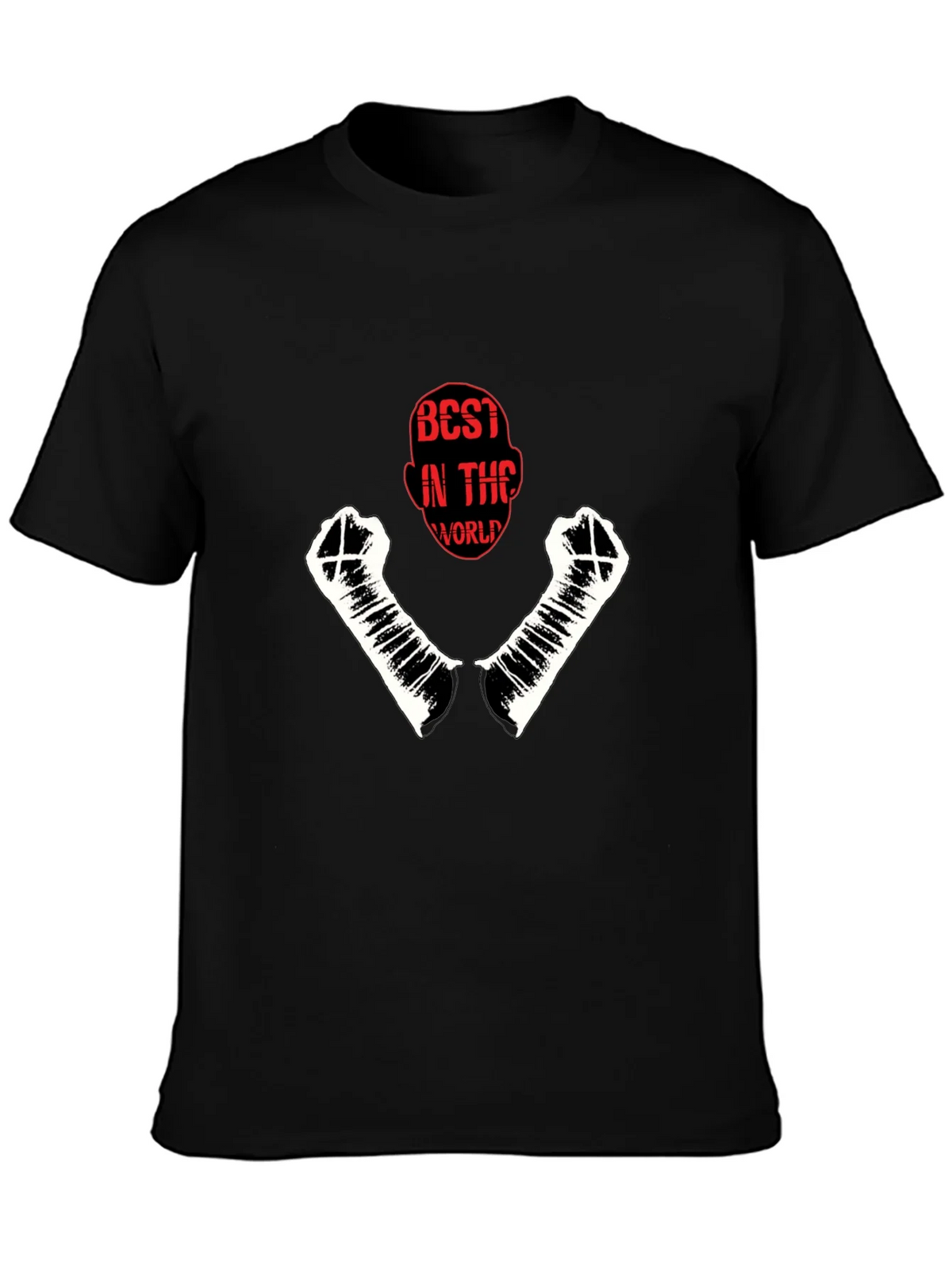 Best in the World Graphic Black T-Shirt product image 3