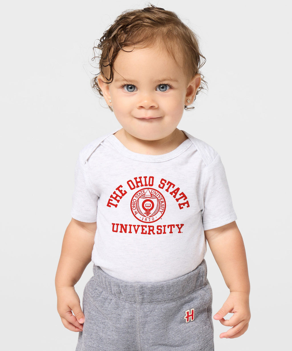 Seal Of The Ohio State University Baby One Piece