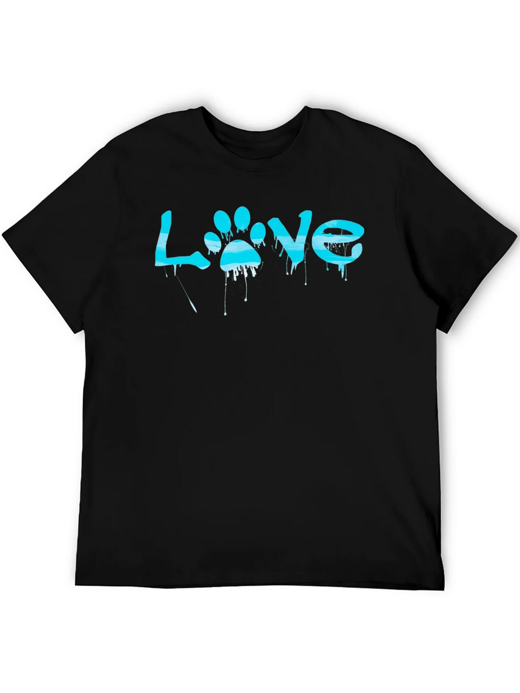 Love Paw Print Graphic Tee - Trendy Pet Lover Shirt product image 5