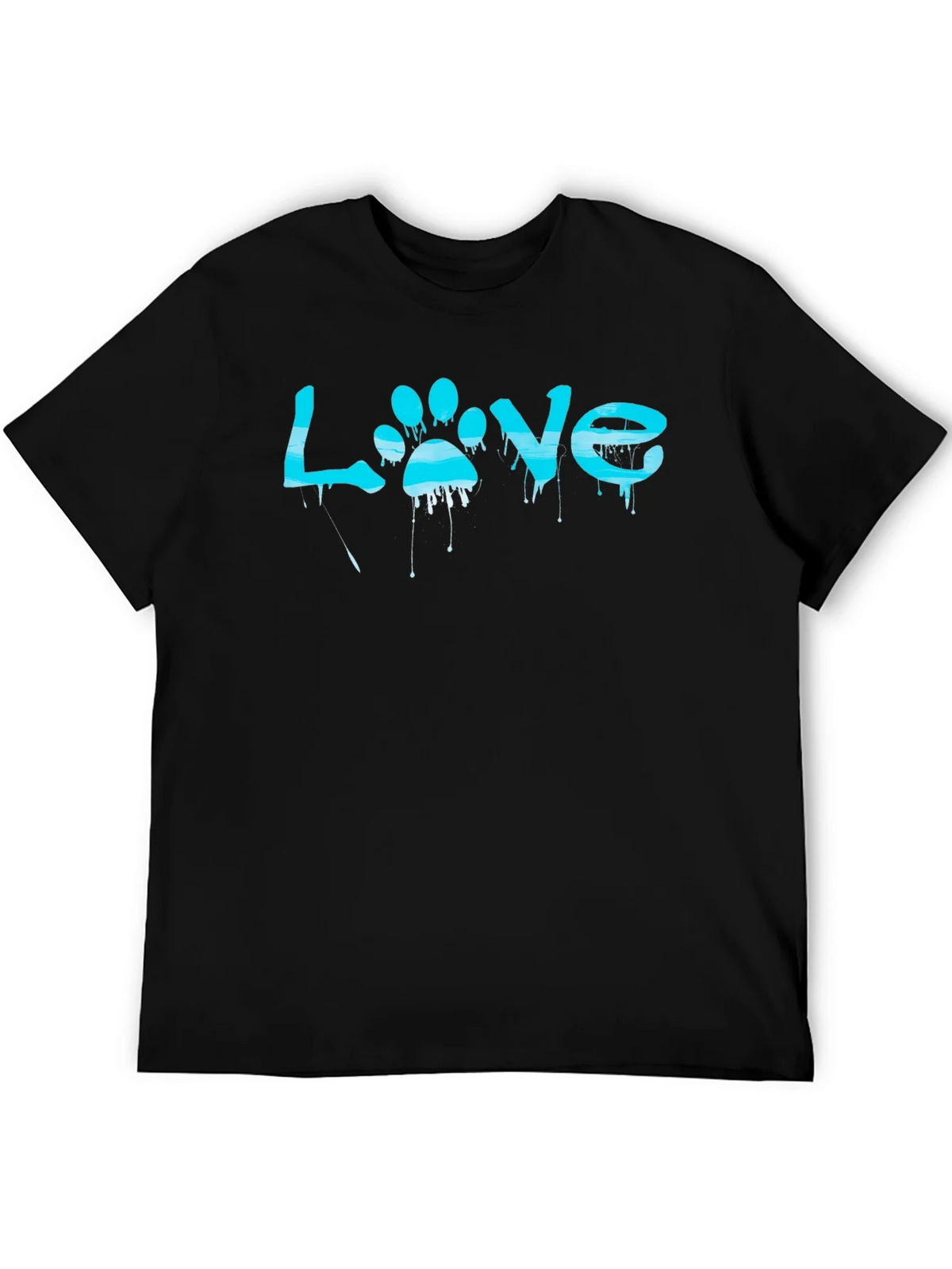 Love Paw Print Graphic Tee - Trendy Pet Lover Shirt product image 5