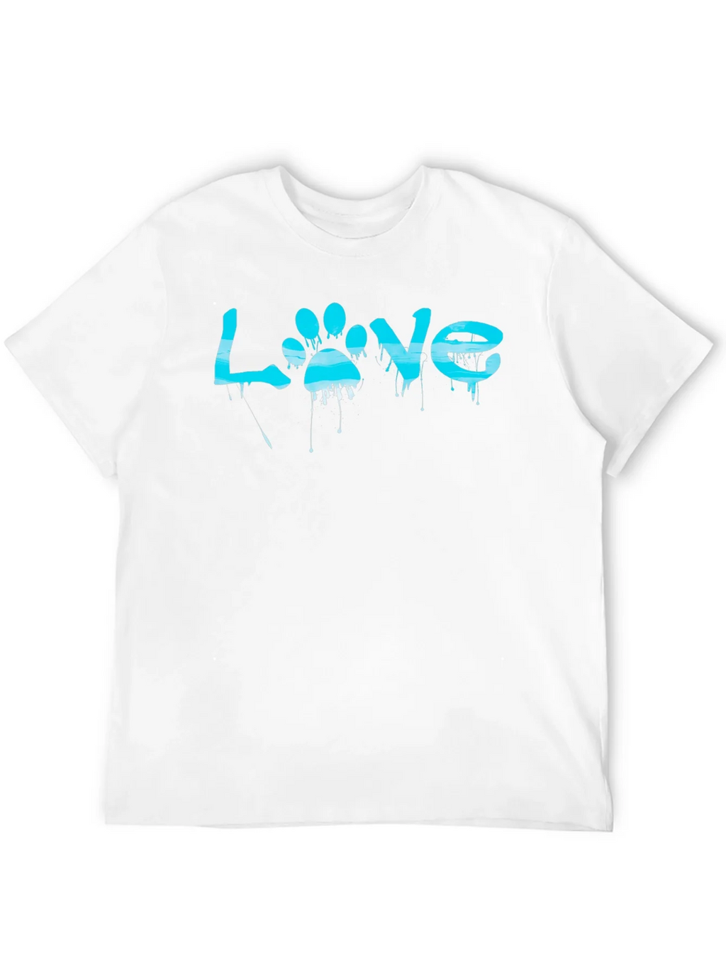 Love Paw Print Graphic Tee - Trendy Pet Lover Shirt product image 11
