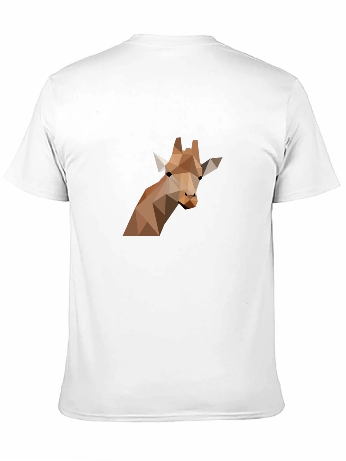 Geometric Giraffe Graphic Tee - Modern Art Shirt product image 8