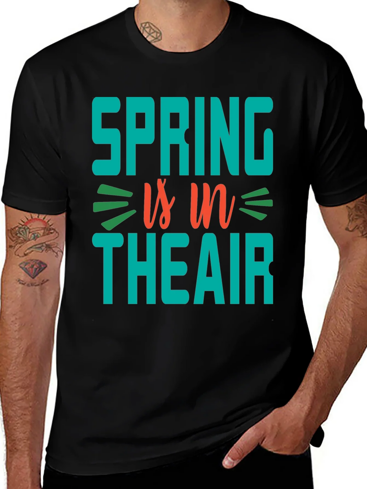 Spring is in the Air Graphic T-Shirt product image 1