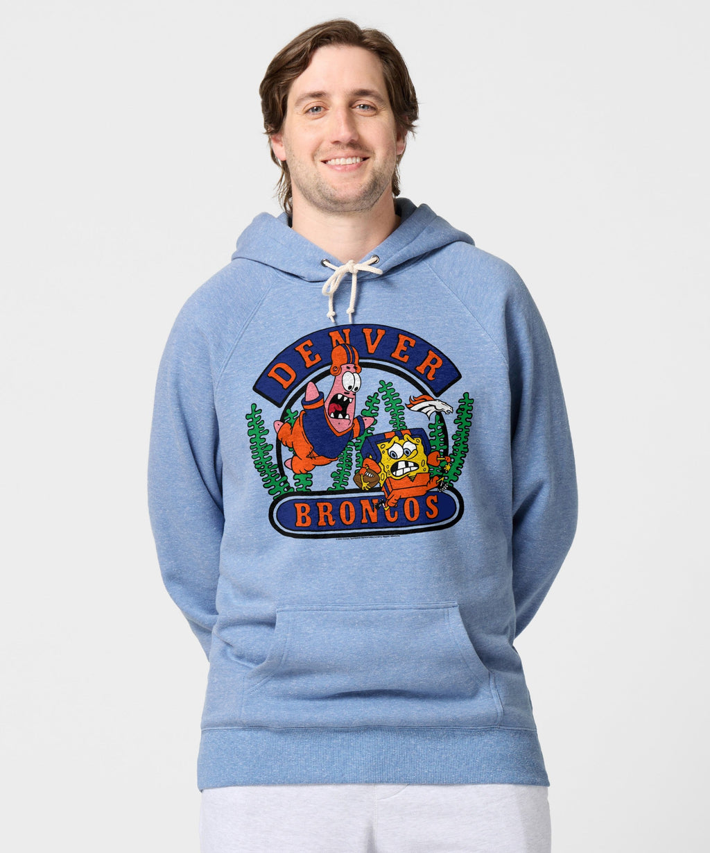 SpongeBob And Patrick X Denver Broncos Hoodie product image 3