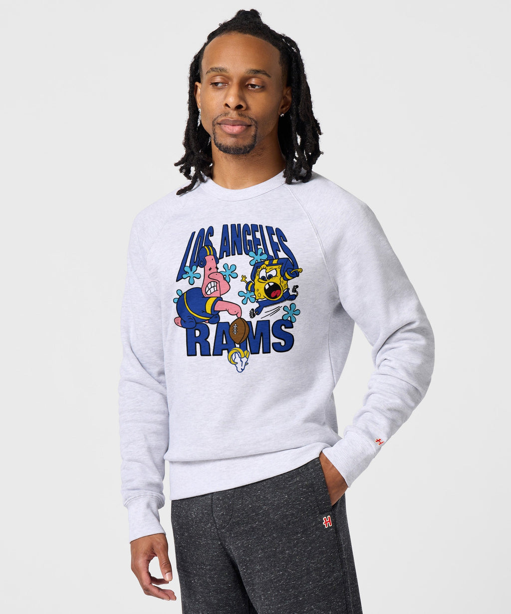 SpongeBob And Patrick X LA Rams Crewneck product image 3