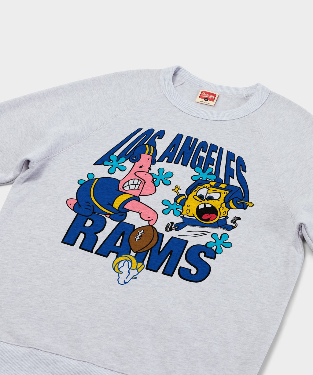 SpongeBob And Patrick X LA Rams Crewneck product image 2