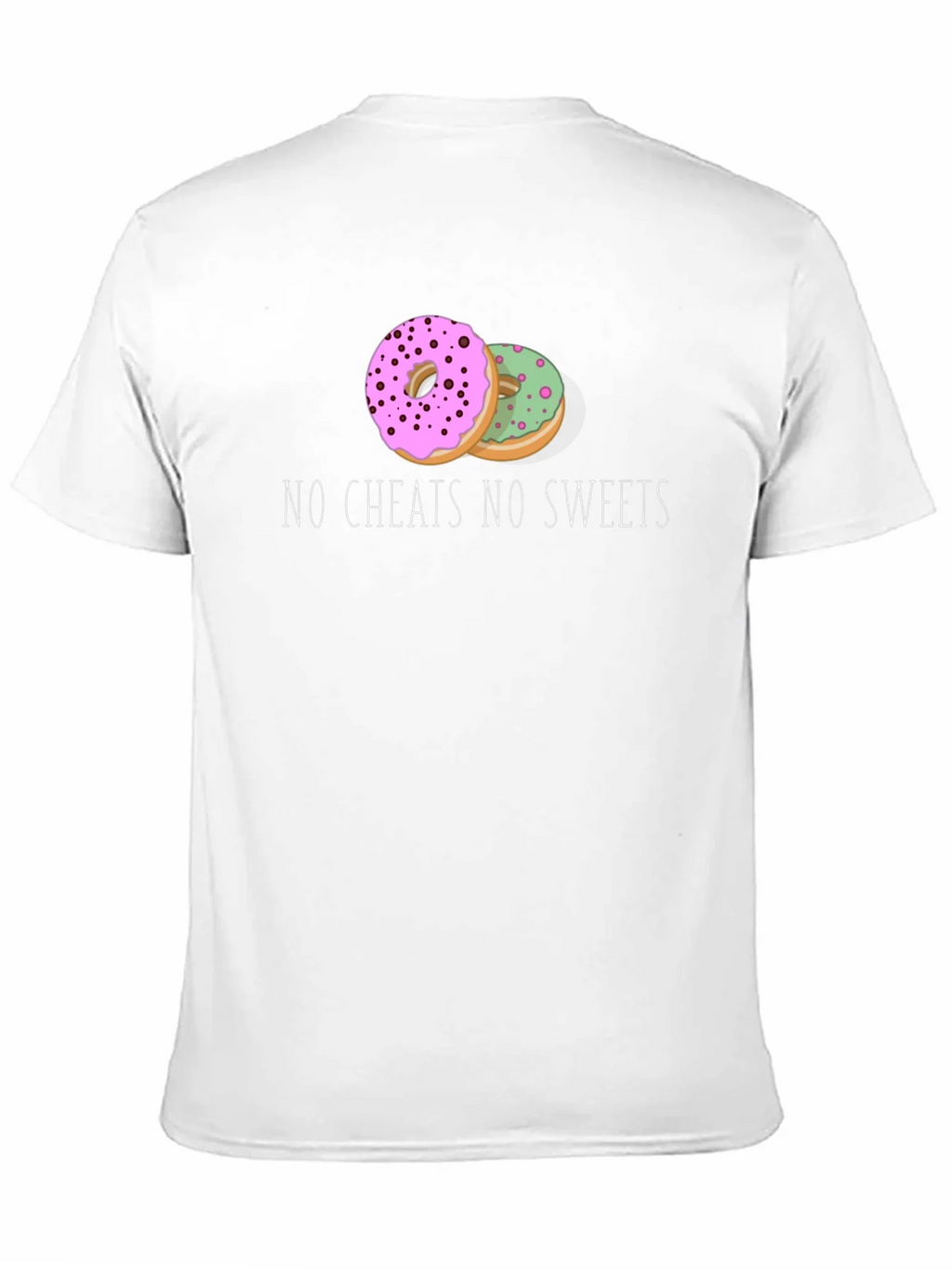 No Cheats No Sweets Donut Graphic Tee product image 10