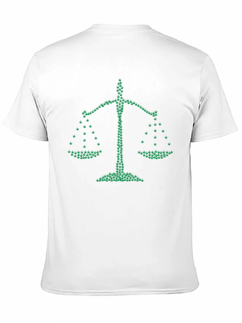 Legalize It: Scales of Justice Cannabis T-Shirt product image 10