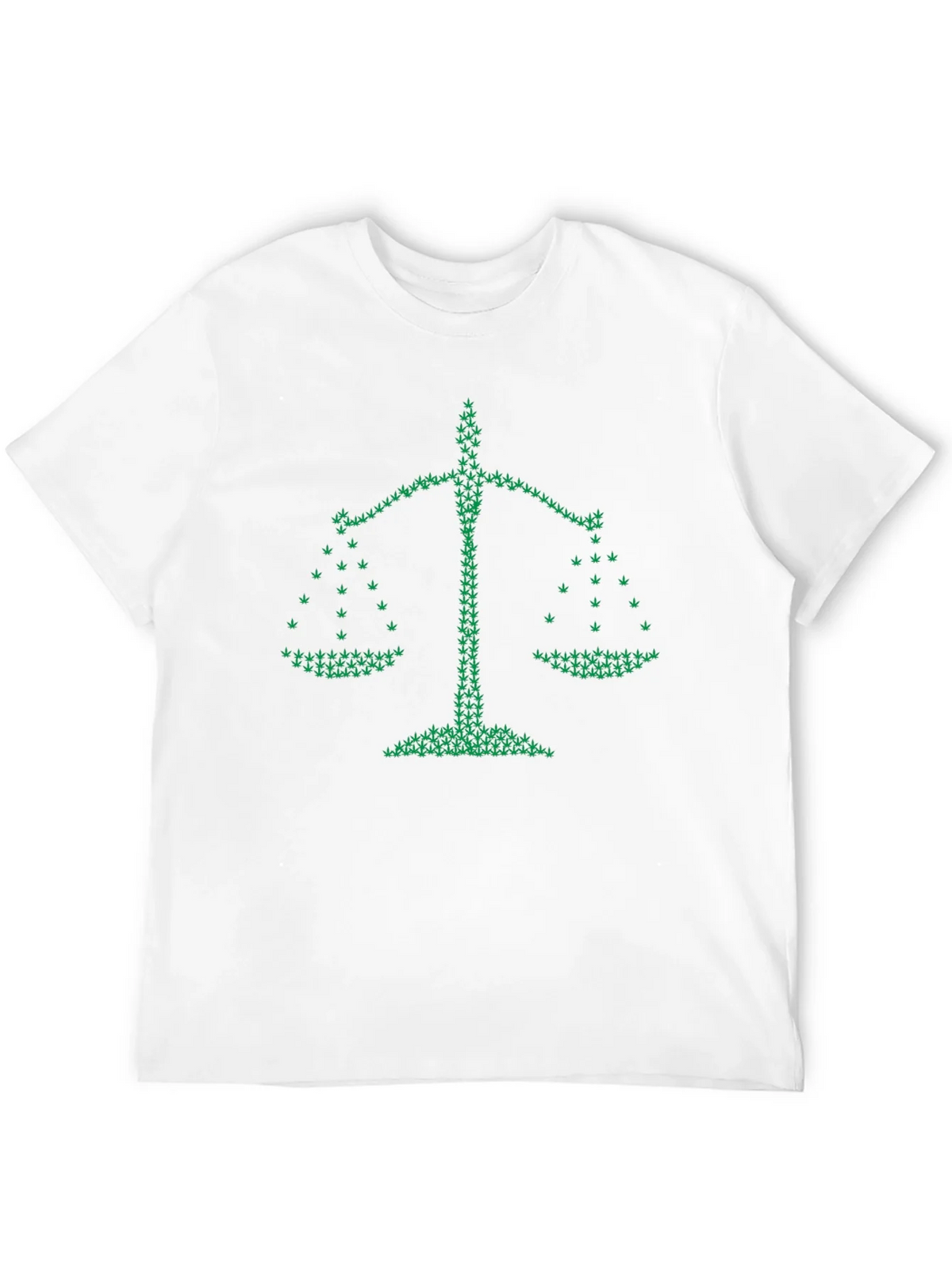 Legalize It: Scales of Justice Cannabis T-Shirt product image 11