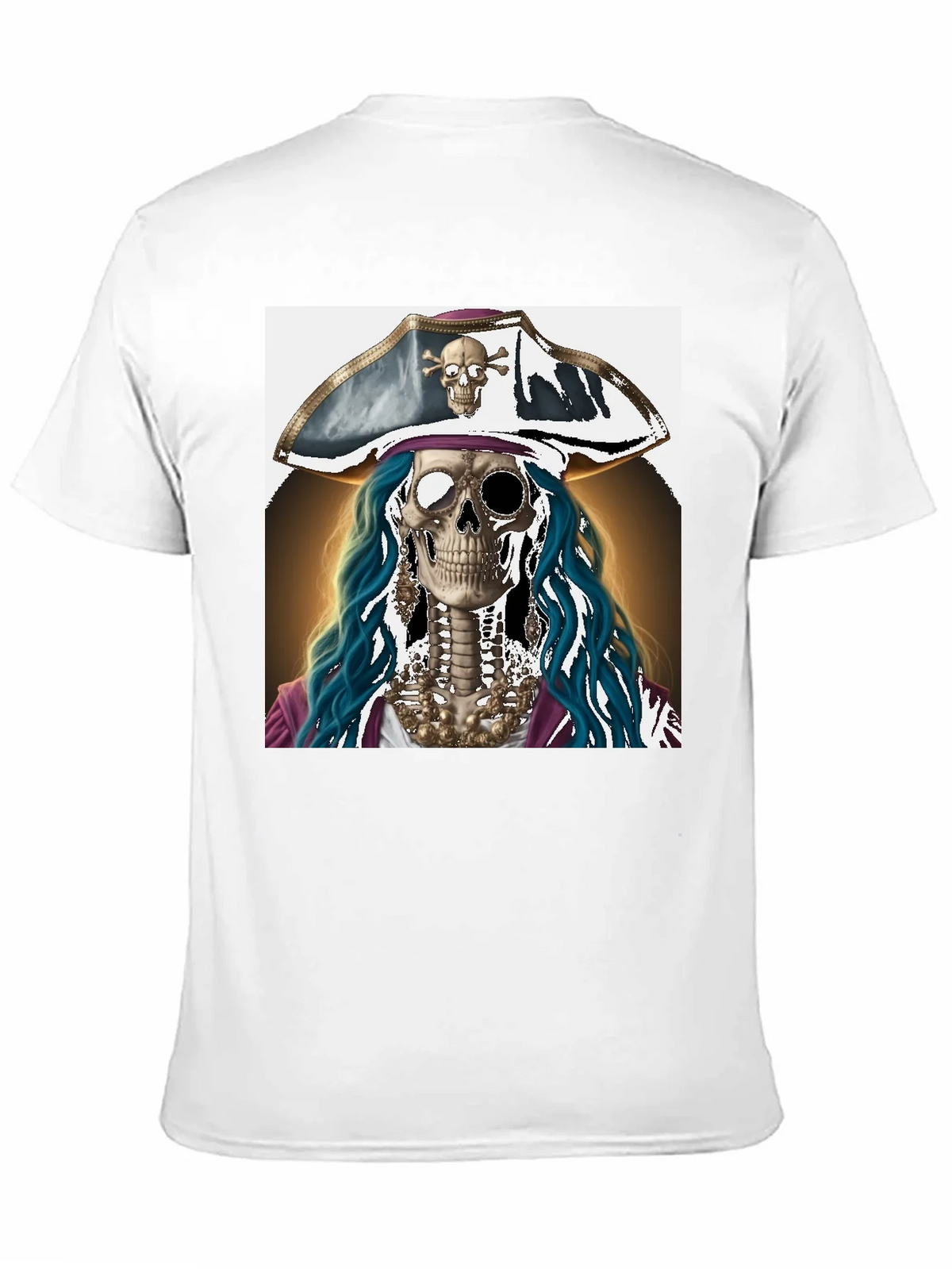 Pirate Skeleton T-Shirt - Unique Graphic Tee product image 9