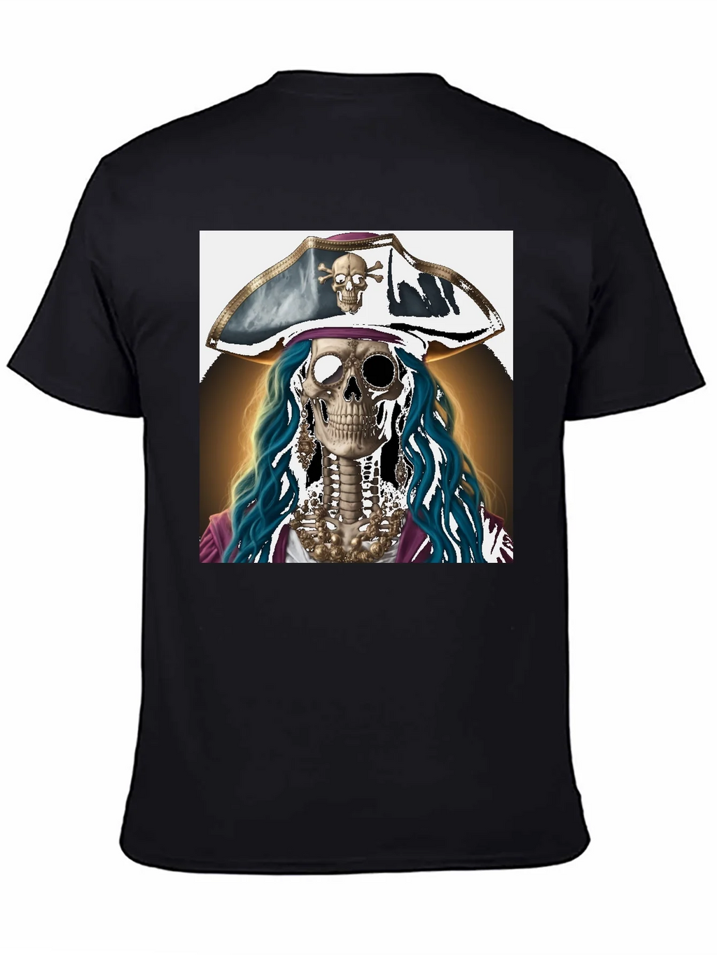 Pirate Skeleton T-Shirt - Unique Graphic Tee product image 4