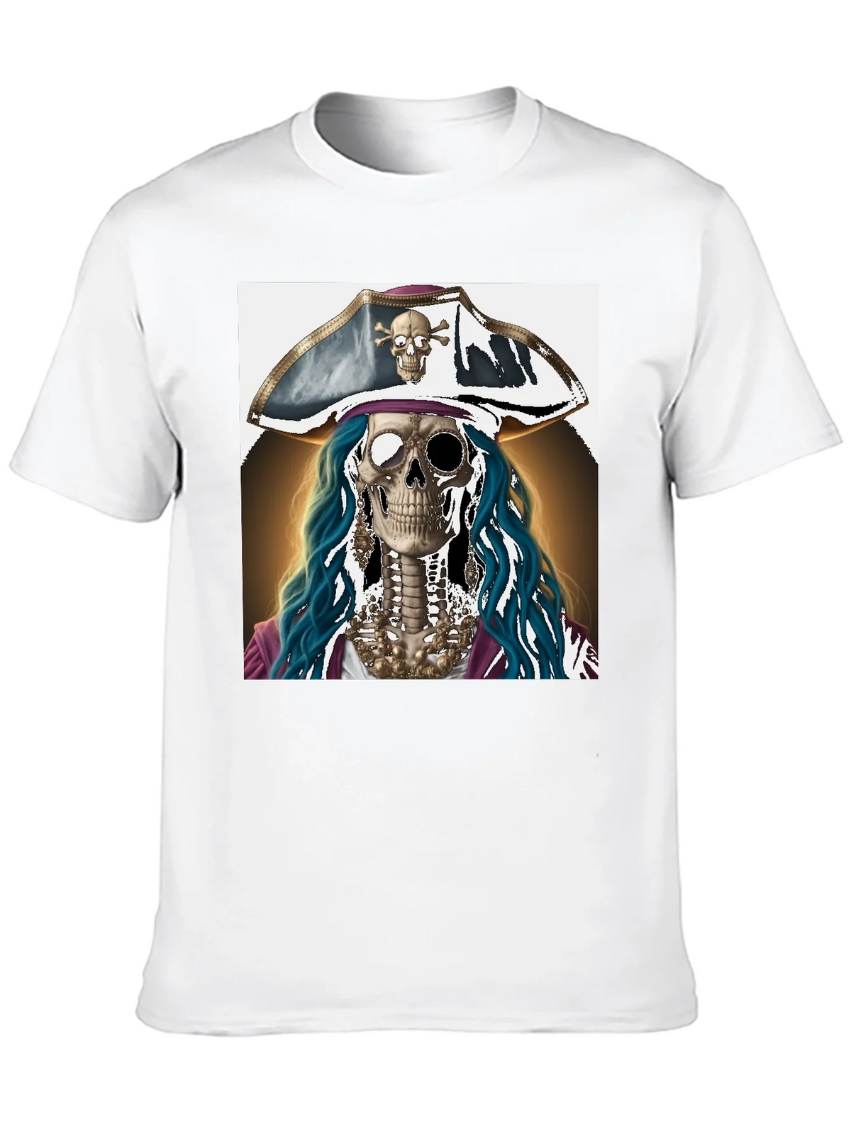 Pirate Skeleton T-Shirt - Unique Graphic Tee product image 8