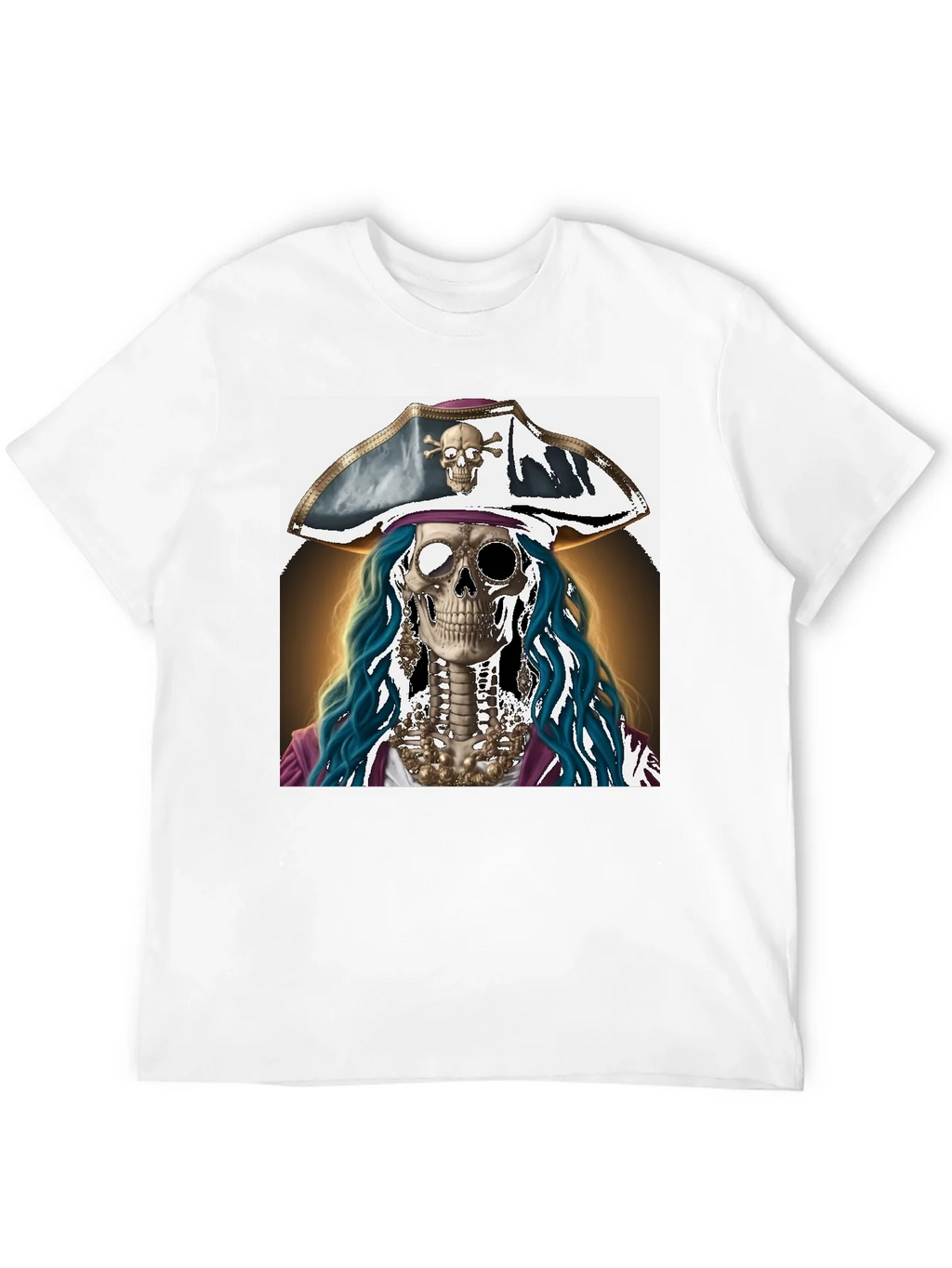 Pirate Skeleton T-Shirt - Unique Graphic Tee product image 10