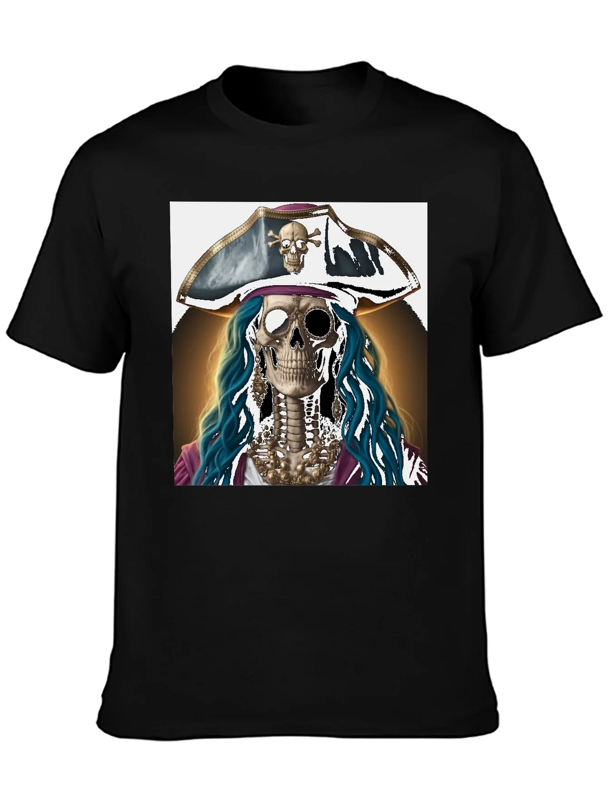 Pirate Skeleton T-Shirt - Unique Graphic Tee product image 3