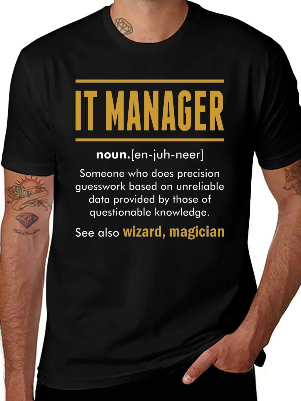 IT Manager Definition T-Shirt product image 1