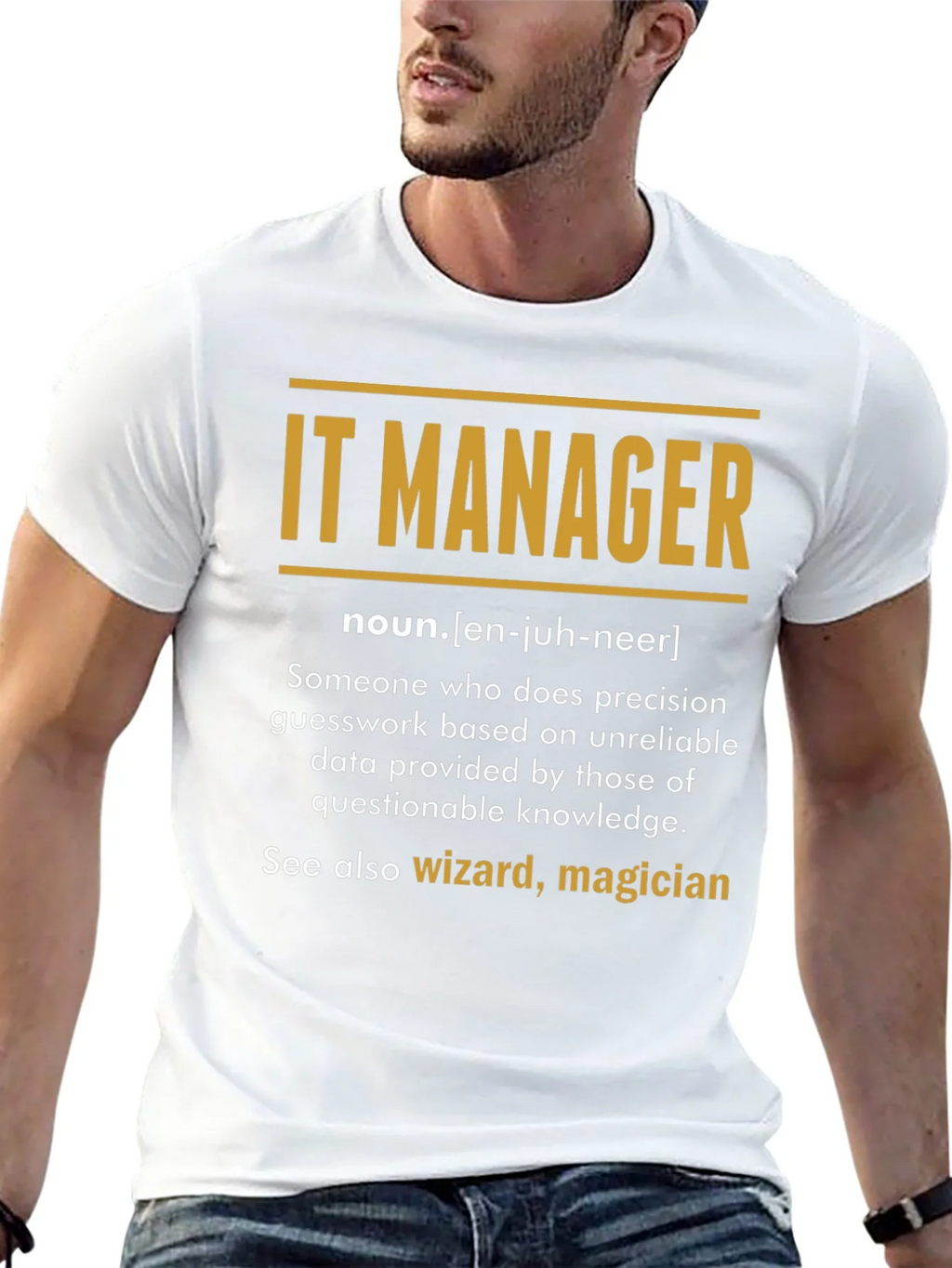 IT Manager Definition T-Shirt product image 7