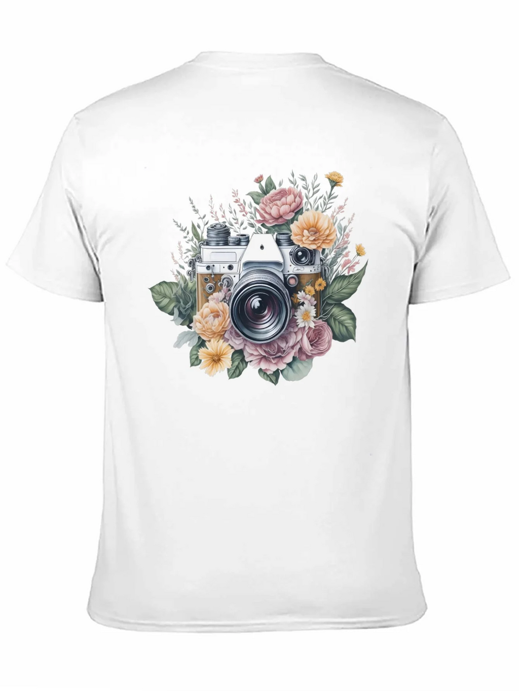 Floral Camera Graphic Tee - Vintage Style product image 8